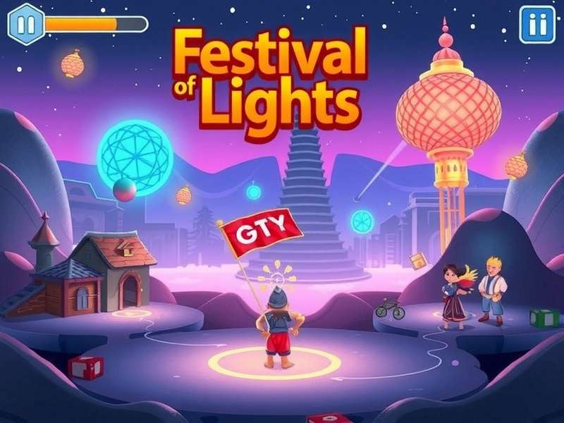 Festival Of Lights Game gameplay screenshot